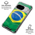 Brazil Flag Google Pixel 10 Clear Case